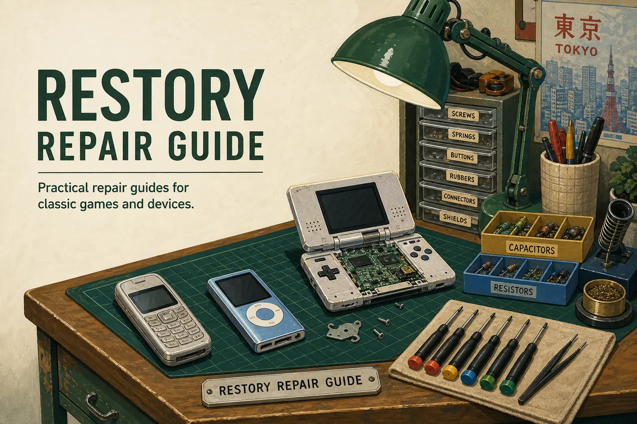 Built for the launch version of ReStory: Chill Electronics Repairs. Exact puzzle values are added only after an in-game check.